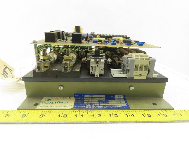 Graham Company 1625C DC Drive 230VAC Input 180VDC Output 50/60 HZ 1Phase 5HP