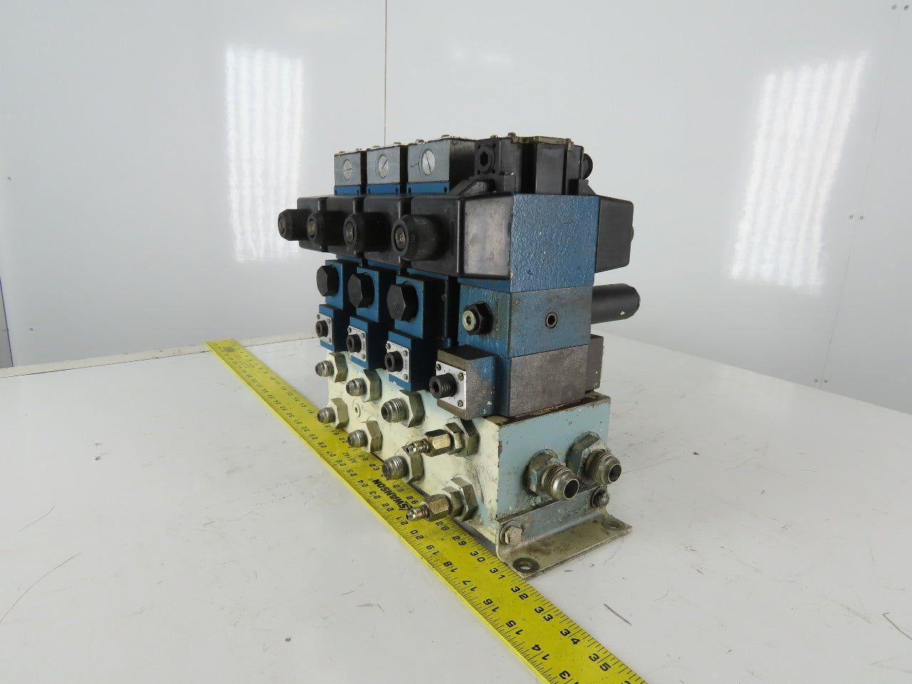 Rexroth 4WE10J31/CW110N9DAL 4/3 Way Hydraulic Regulated Check Valve Assembly