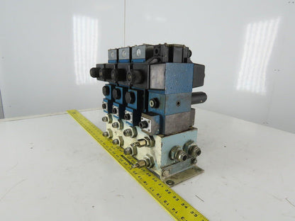 Rexroth 4WE10J31/CW110N9DAL 4/3 Way Hydraulic Regulated Check Valve Assembly