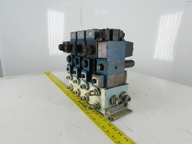 Rexroth 4WE10J31/CW110N9DAL 4/3 Way Hydraulic Regulated Check Valve Assembly