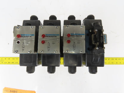 Rexroth 4WE10J31/CW110N9DAL 4/3 Way Hydraulic Regulated Check Valve Assembly