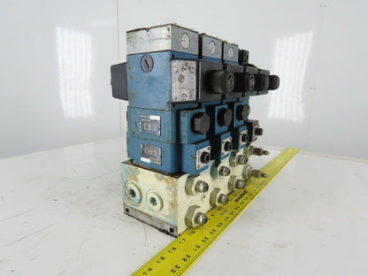 Rexroth 4WE10J31/CW110N9DAL 4/3 Way Hydraulic Regulated Check Valve Assembly