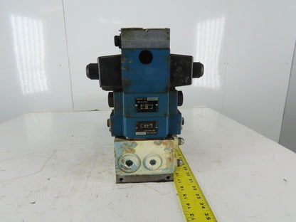 Rexroth 4WE10J31/CW110N9DAL 4/3 Way Hydraulic Regulated Check Valve Assembly