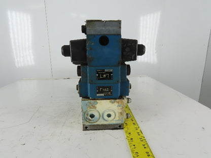 Rexroth 4WE10J31/CW110N9DAL 4/3 Way Hydraulic Regulated Check Valve Assembly
