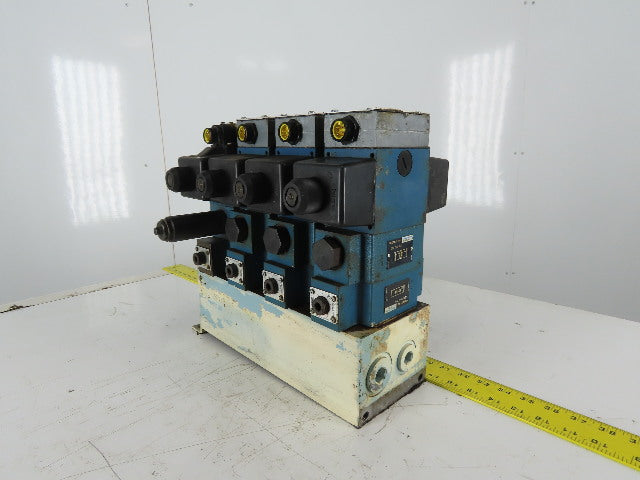 Rexroth 4WE10J31/CW110N9DAL 4/3 Way Hydraulic Regulated Check Valve Assembly