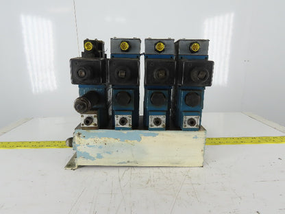 Rexroth 4WE10J31/CW110N9DAL 4/3 Way Hydraulic Regulated Check Valve Assembly