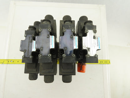 Rexroth 4WE6C61/EW110N9DK23L 4 Port 2 and 3 Position Valve Check Manifold Block