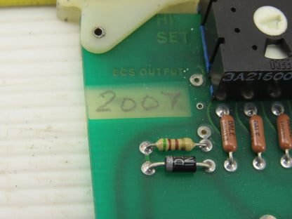 Futronix 2007 ECS Output Card Circuit Board PCB