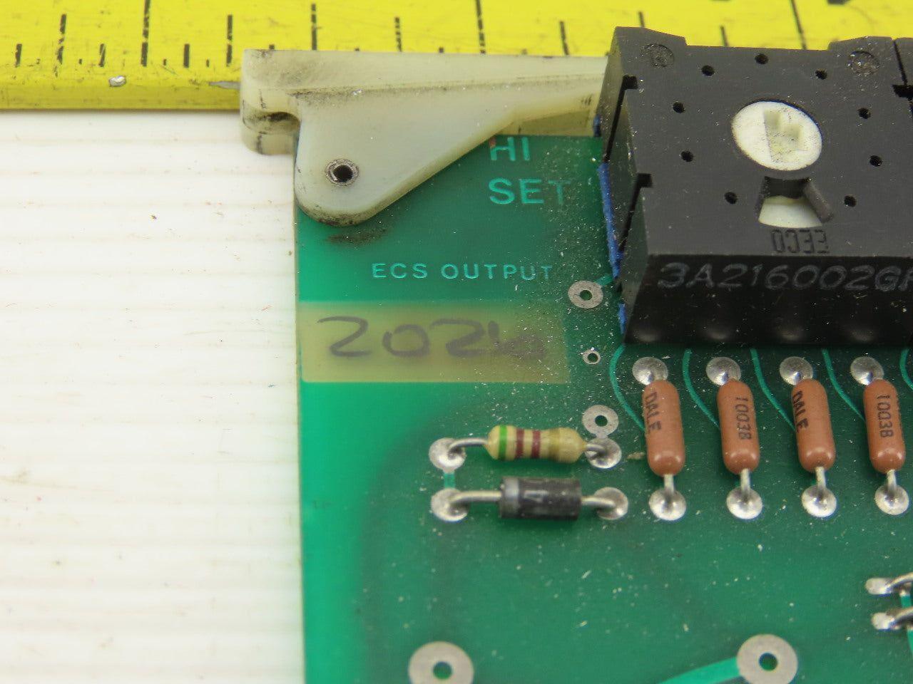 Futronix 2026 ECS Output Card Circuit Board PCB