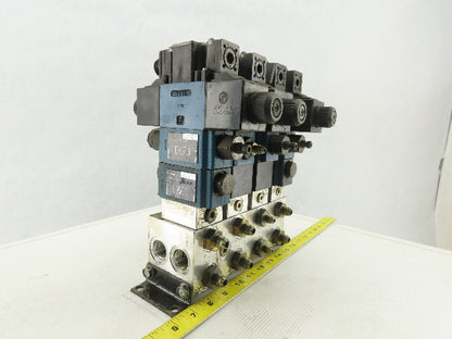 Rexroth 4WE6J61 4 Port 2 &3 Position Check Regulated Hydraulic Valve Assembly