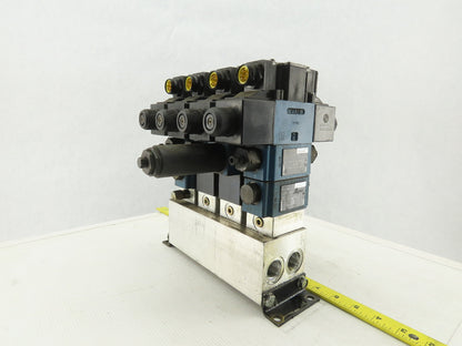 Rexroth 4WE6J61 4 Port 2 &3 Position Check Regulated Hydraulic Valve Assembly