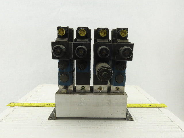 Rexroth 4WE6J61 4 Port 2 &3 Position Check Regulated Hydraulic Valve Assembly