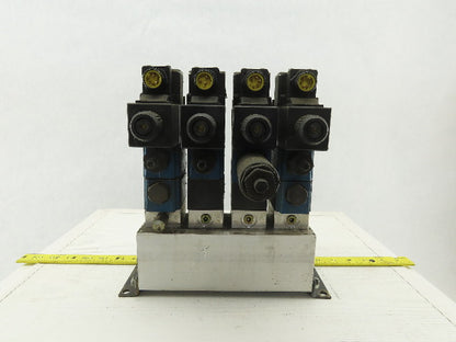 Rexroth 4WE6J61 4 Port 2 &3 Position Check Regulated Hydraulic Valve Assembly