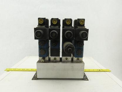 Rexroth 4WE6J61 4 Port 2 &3 Position Check Regulated Hydraulic Valve Assembly