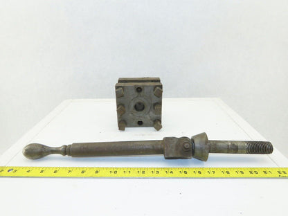 Lathe 4 Position Quick Change Manual Tool Post Holder 4-1/2"x4-1/2"