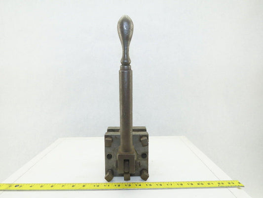 Lathe 4 Position Quick Change Manual Tool Post Holder 4-1/2"x4-1/2"