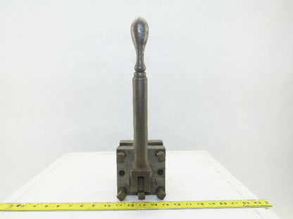 Lathe 4 Position Quick Change Manual Tool Post Holder 4-1/2"x4-1/2"