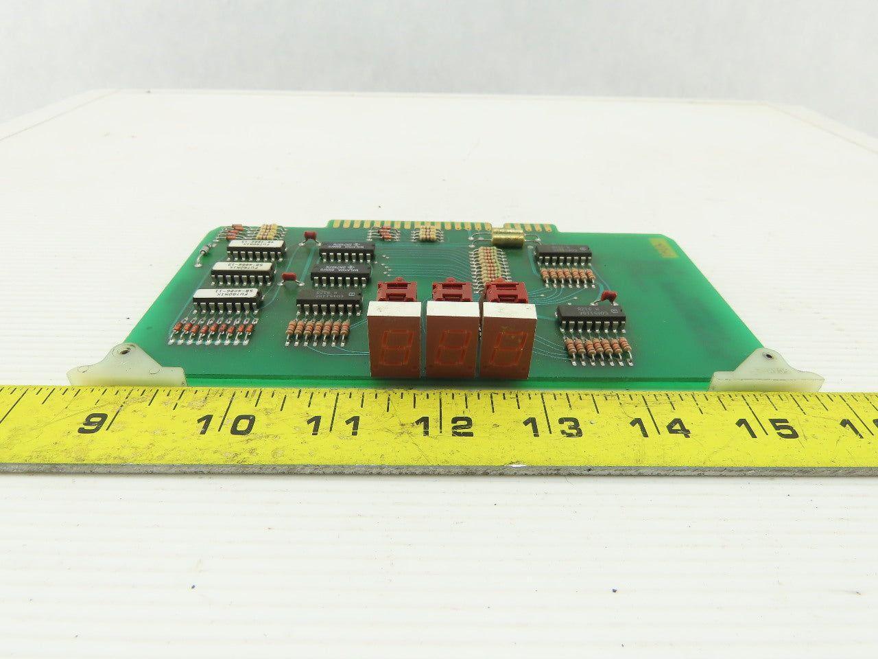 Futronix 1292 ECS Output Card Circuit Board PCB Numeric Readout