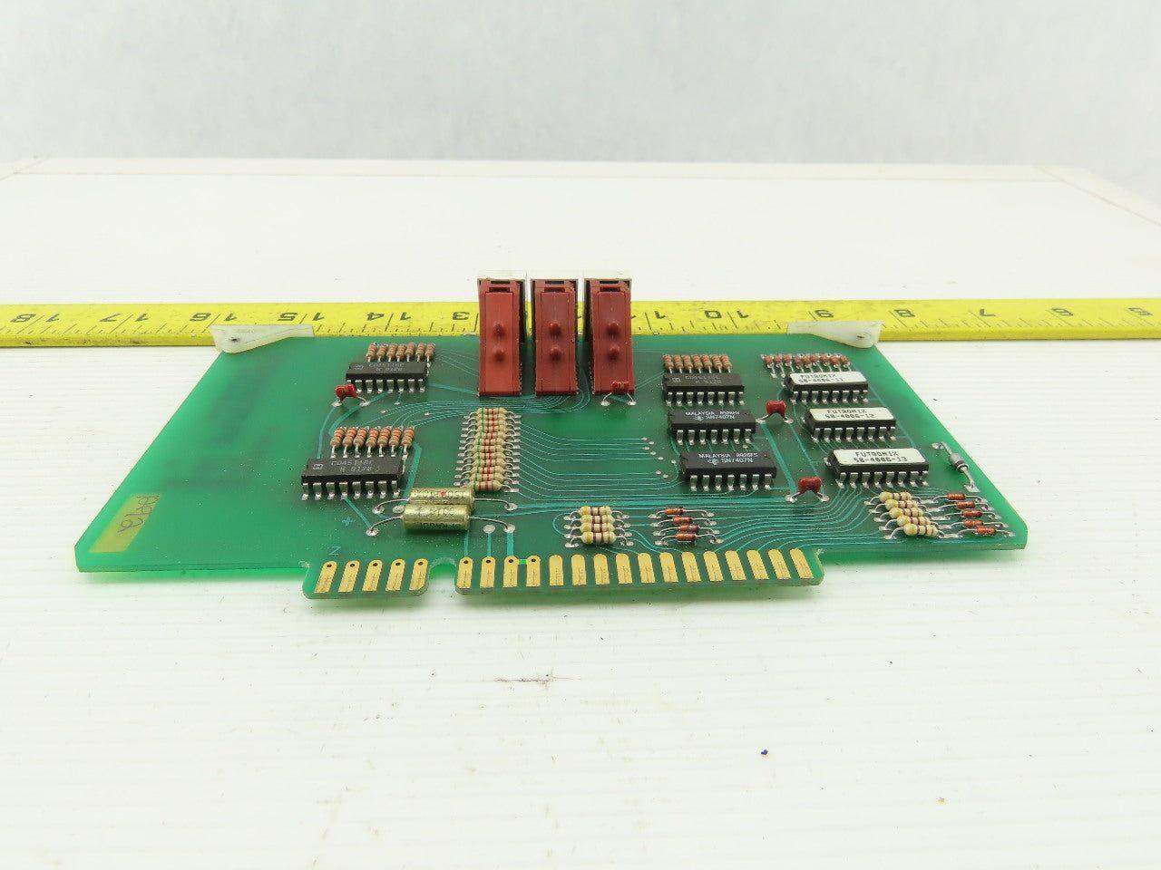 Futronix 1292 ECS Output Card Circuit Board PCB Numeric Readout