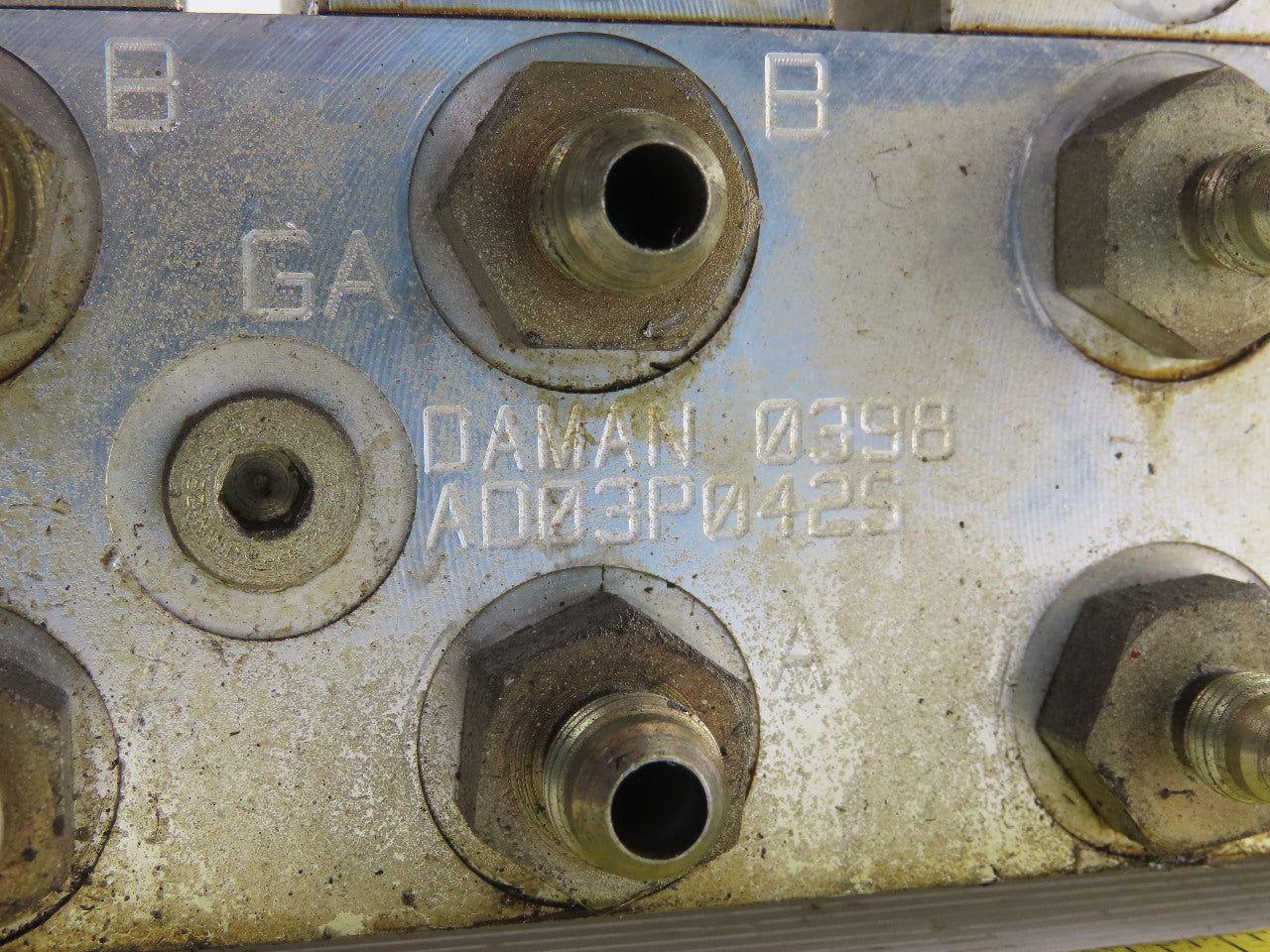 Rexroth Z2S 6-1-64/V 4 Port 2 & 3 Way Regulated Check Hydraulic Valve Assembly