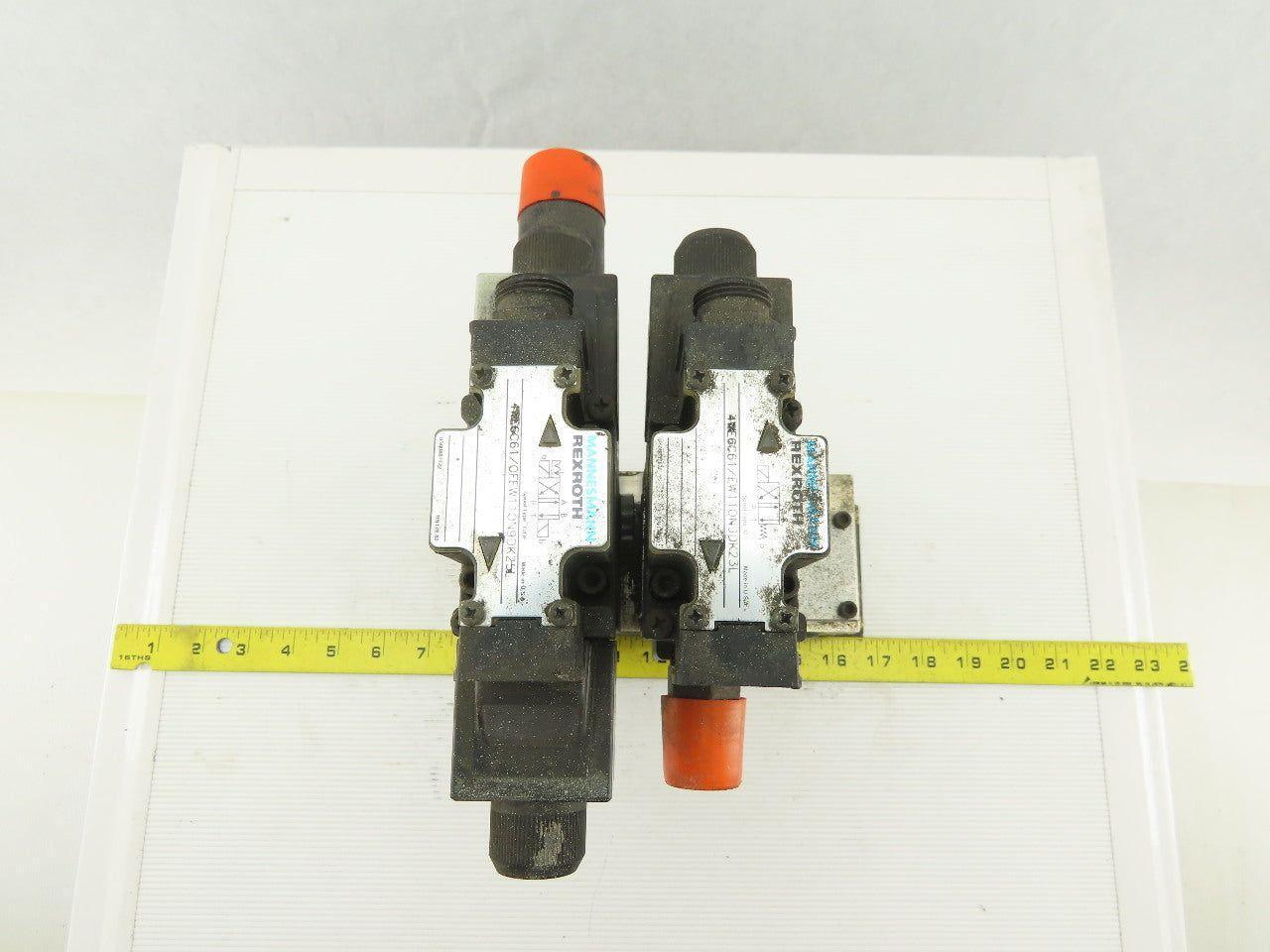 Rexroth 4WE6C61/EW110N9DK23L 4/2 Position Regulated Hydraulic Check Assembly