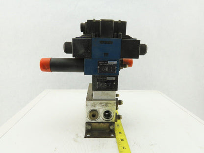 Rexroth 4WE6C61/EW110N9DK23L 4/2 Position Regulated Hydraulic Check Assembly