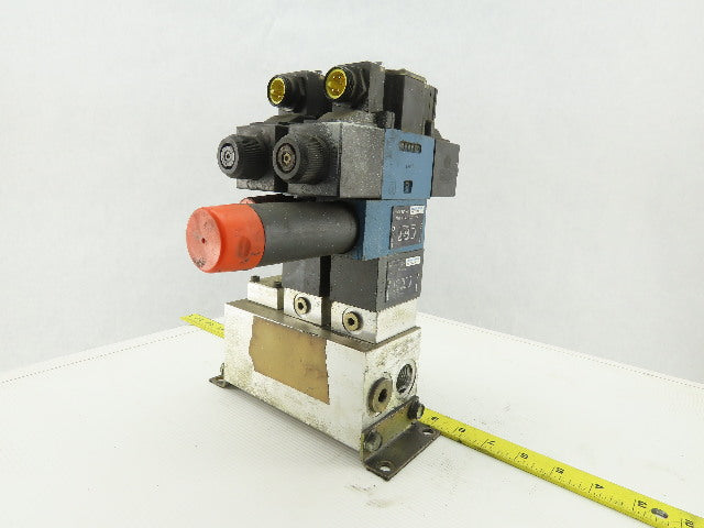 Rexroth 4WE6C61/EW110N9DK23L 4/2 Position Regulated Hydraulic Check Assembly