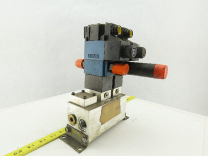 Rexroth 4WE6C61/EW110N9DK23L 4/2 Position Regulated Hydraulic Check Assembly