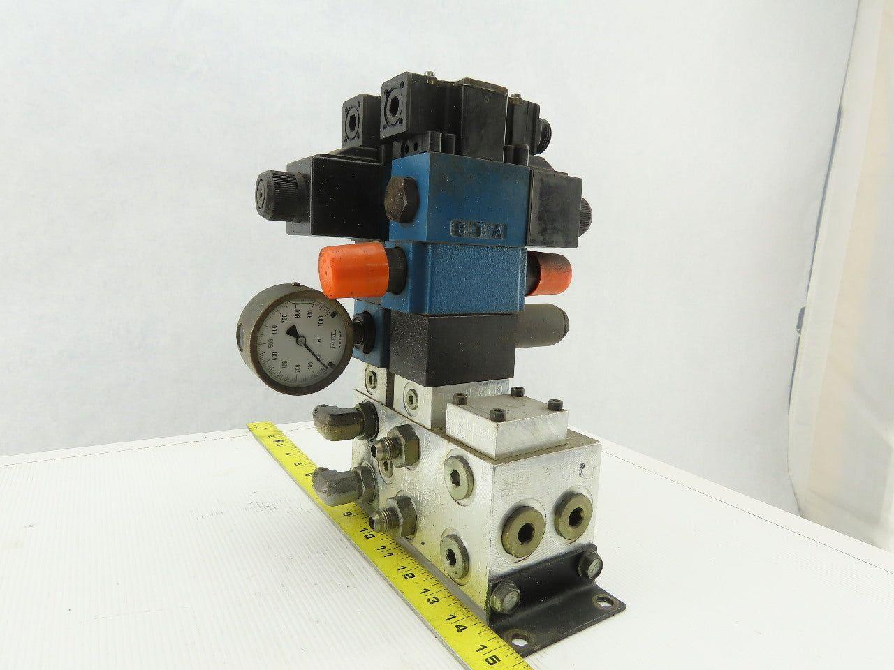 Rexroth 4WE6C61/EW110N9DK23L 4/2 Position Hydraulic Regulated Check Assembly