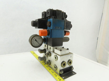 Rexroth 4WE6C61/EW110N9DK23L 4/2 Position Hydraulic Regulated Check Assembly