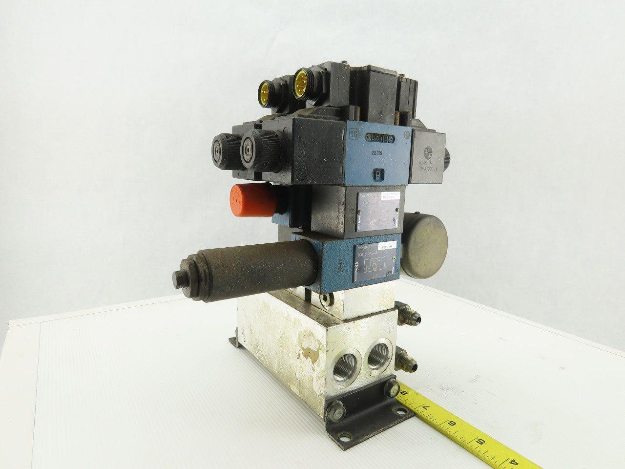 Rexroth 4WE6C61/EW110N9DK23L 4/2 Position Hydraulic Regulated Check Assembly