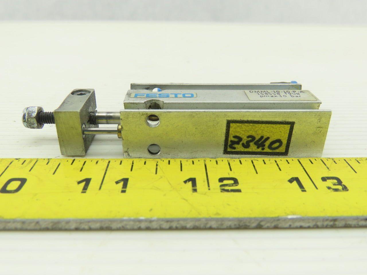 Festo 158558 T908 DMML-10-10-P-A Pneumatic Compact Cylinder 10 Bar