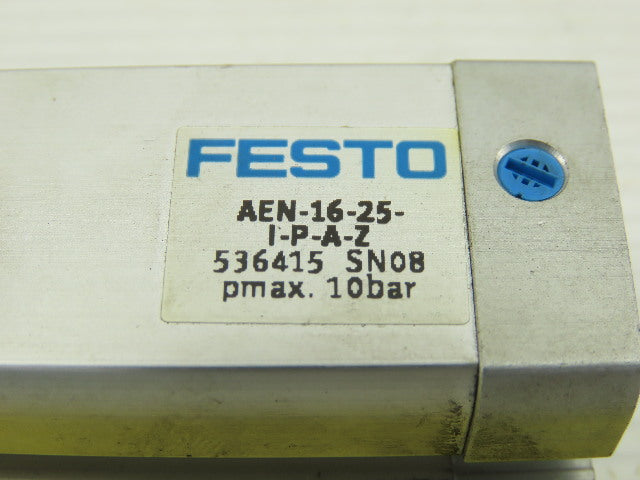 Festo 536415 SNOB AEN-16-25-I-P-A-Z Single Acting Compact Cylinder 10 Bar