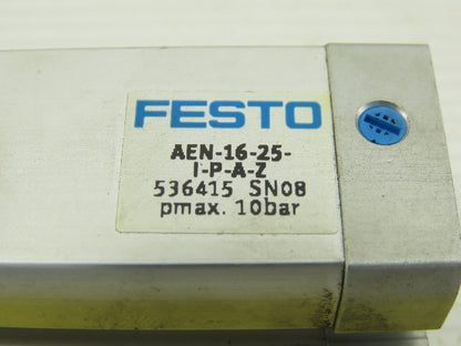Festo 536415 SNOB AEN-16-25-I-P-A-Z Single Acting Compact Cylinder 10 Bar