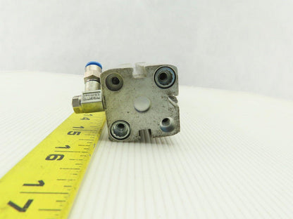 Festo TD08 ADN-25-120-I-P-A Pneumatic Compact Air Cylinder 25mm x 120mm 145 PSI