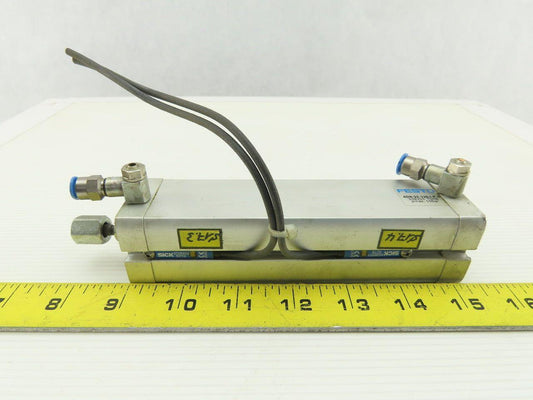 Festo TD08 ADN-25-120-I-P-A Pneumatic Compact Air Cylinder 25mm x 120mm 145 PSI