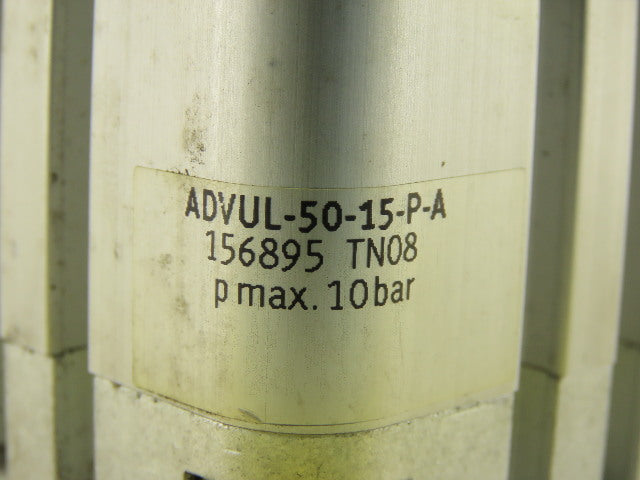 Festo ADVU-50-15-P-A Compact Pneumatic Air Cylinder 50x15mm stroke