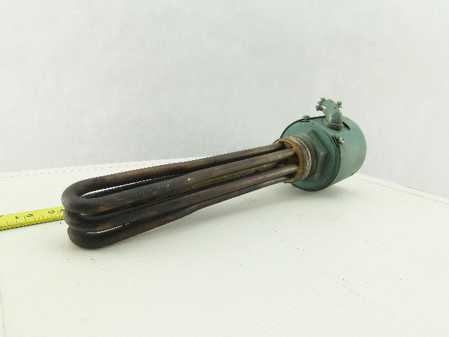 Wiegand ARM10-2XX Screw Plug Immersion Heater 120V 2" NPT 10"