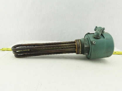 Wiegand ARM10-2XX Screw Plug Immersion Heater 120V 2" NPT 10"