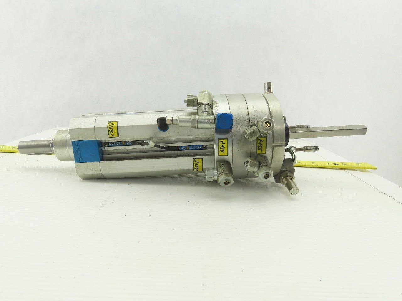 Festo DSL-32-80-270-P-S2-CC-SA 80mm Stroke 270° Swivel Linear Drive Unit