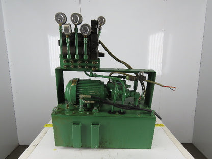 2.2Kw 15 Gallon Hydraulic Power Unit W/Daikin V15AR-95 Pump & Valves