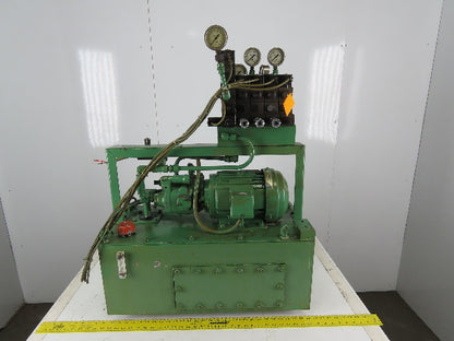 2.2Kw 15 Gallon Hydraulic Power Unit W/Daikin V15AR-95 Pump & Valves