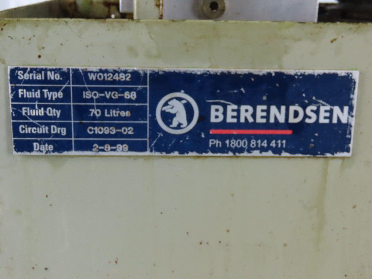 2Hp 19 Gallon Hydraulic Power Unit 208- 230/460V 3Ph W/HD49AA2A11A Pump