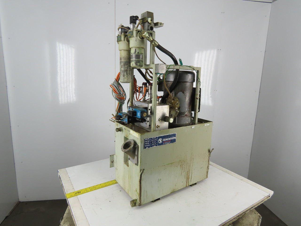 2Hp 19 Gallon Hydraulic Power Unit 208- 230/460V 3Ph W/HD49AA2A11A Pump