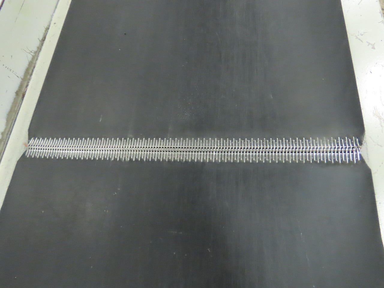 12"Wx46"L"x31"H Smooth Belt Conveyor 115V 1Ph 0-72" FPM