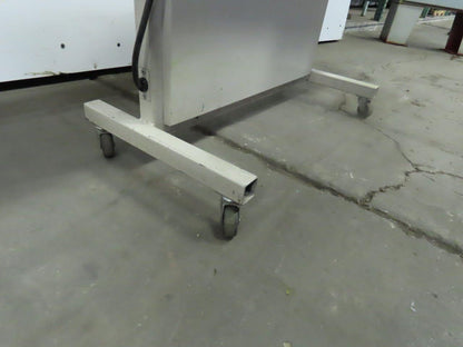 12"Wx46"L"x31"H Smooth Belt Conveyor 115V 1Ph 0-72" FPM