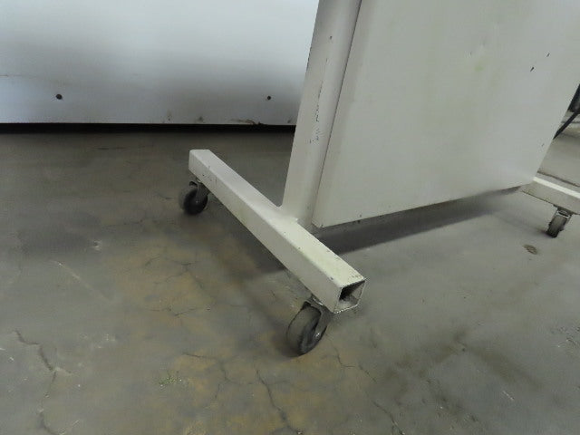 12"Wx46"L"x31"H Smooth Belt Conveyor 115V 1Ph 0-63" FPM