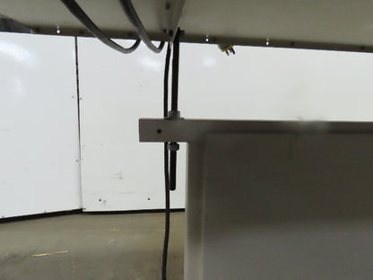 12"Wx46"L"x31"H Smooth Belt Conveyor 115V 1Ph 0-63" FPM