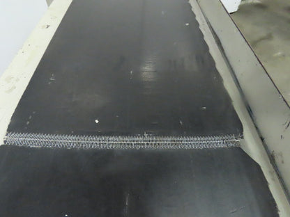 12"Wx46"L"x31"H Smooth Belt Conveyor 115V 1Ph 0-63" FPM