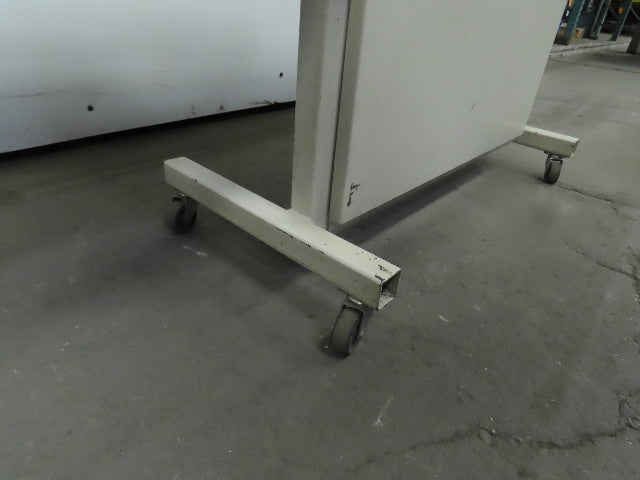 12"Wx46"L"x31"H Smooth Belt Conveyor 115V 1Ph 0-47" FPM